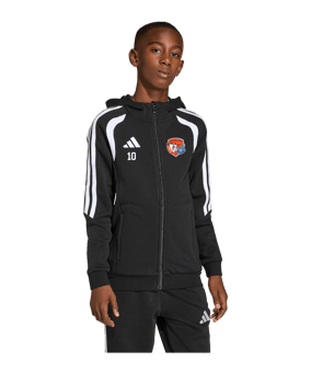 adidas Tiro 26 League Kapuzenjacke Kids Schwarz
