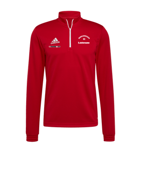 adidas Entrada 22 HalfZip Sweatshirt Rot
