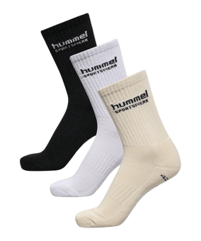 Hummel 3-Pack Sportswear Socken Mehrfarbig F7995 - mehrfarbig