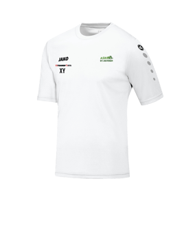 JAKO Team Trikot kurzarm Weiss F00