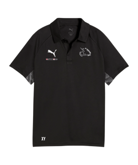 PUMA teamLIGA26 Sideline Polo Kids Schwarz F03