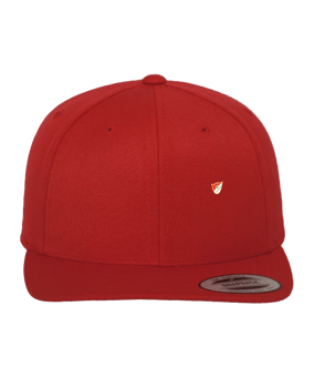 Merch Classic Snapback Cap Red