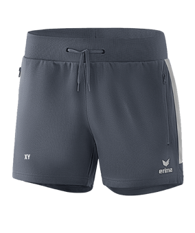 Erima Squad Trainingsshort Damen Grau