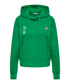 Hummel GO 2.0 Sweat à capuche femmes vert F6235 