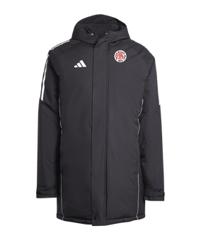adidas Tiro 24 Winterjacke Schwarz Weiss