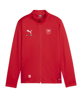 PUMA teamGOAL Trainingsjacke Kids Rot F01