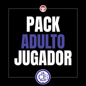 PACK ADULTO JUGADOR (No añadir dorsal).