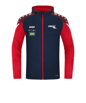 JAKO Performance Kapuzenjacke Blau F909