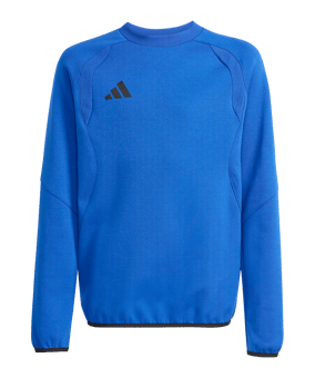 adidas Tiro Travel Sweatshirt Kids Blau - blau
