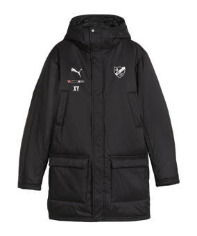 PUMA teamFINAL Winterjacke Schwarz F03