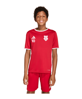 adidas Entrada 26 Trikot Kids Rot