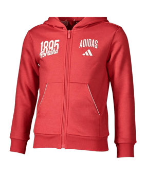 adidas Fortuna Düsseldorf Löwenzahnweg Veste de survêtement Enfants Rouge - rouge