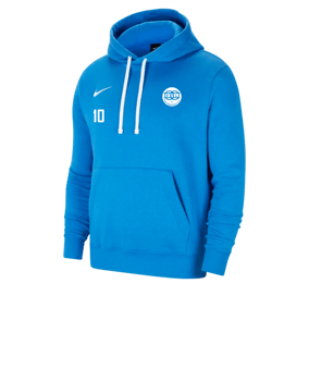 Nike Park 20 Fleece Hoody Blau Weiss F463