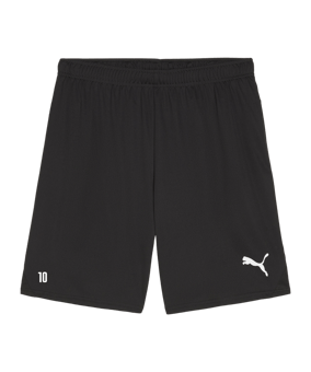 PUMA teamGOAL Short Schwarz Weiss F03