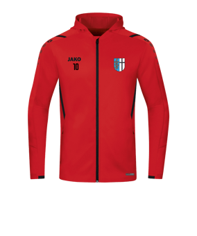JAKO Challenge Trainingsjacke Rot F101