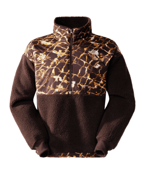 The North Face Halfzip Sweatshirt Braun - braun