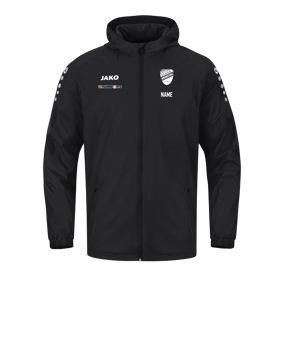JAKO Team 2.0 Allwetterjacke Schwarz F800