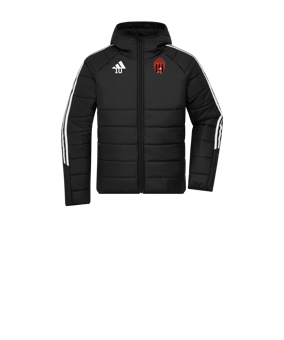 Veste d'hiver adidas Tiro 24 enfants noir blanc 