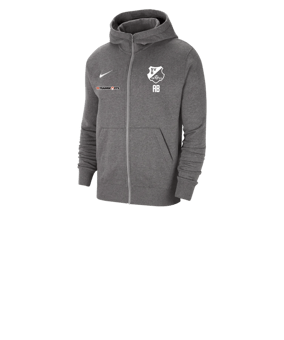 Nike Park 20 Fleece Kapuzenjacke Kids Grau F071