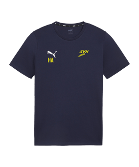 PUMA teamGOAL Casuals T-Shirt Blau F06