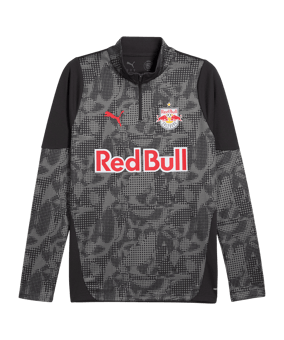 PUMA Red Bull Salzburg Training 1/4 Zip Sweatshirt Grau F17 - grau