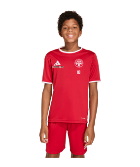 adidas Entrada 26 Trikot Kids Rot