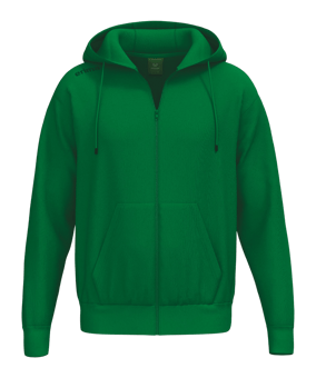 Erima TS Kapuzenjacke Grün - gruen
