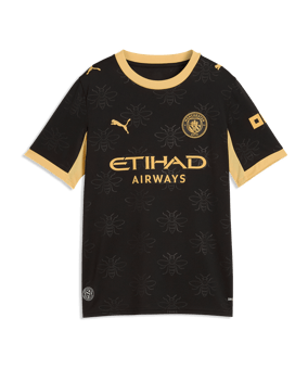 PUMA Manchester City Replica Maglietta Away 2026/2027 Bambini Nero C03 - nero