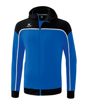 Erima Change by Kapuzenjacke Kids Blau Schwarz - blau