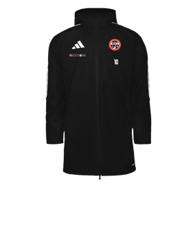 adidas Tiro 26 Parka Jacke Schwarz