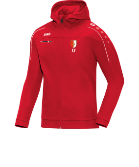 JAKO Classico Kapuzenjacke Rot F01