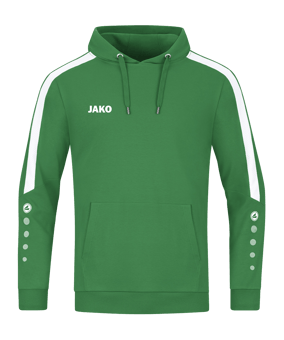 JAKO Power Hoody Damen Grün Weiss F200 - gruen