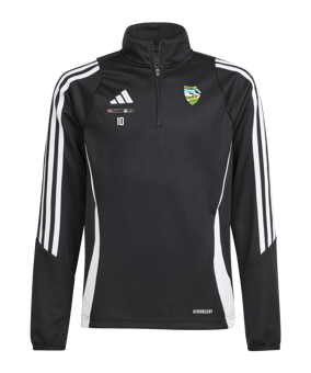adidas Tiro 24 Trainingstop Kids Schwarz Weiss