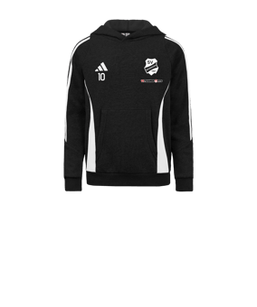 adidas Tiro 24 Hoody Schwarz Weiss