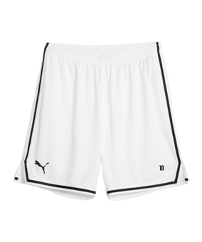 PUMA Hoops Team Game Short Kids Weiss F02