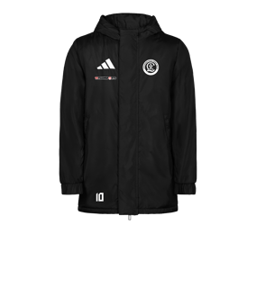 adidas Entrada 26 Winterjacke Kids Schwarz