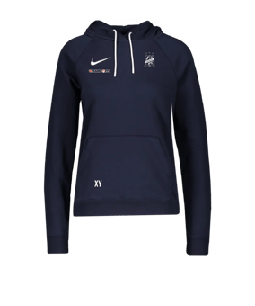 Nike Park 20 Fleece Hoody Damen Blau Weiss F451