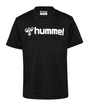 Hummel Logo Trikot Kids Schwarz F2001 - schwarz