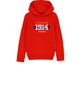 Merch Mini Cruiser 2.0 Hoody Kids Red | #established