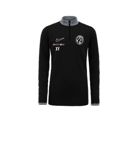 Nike Academy 25 Drill Top Sweatshirt Kids Schwarz F010