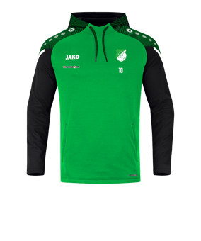 JAKO Performance Hoody Grün Schwarz F221