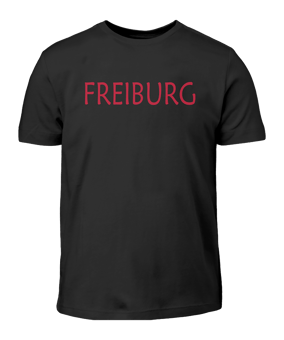 Kids T-Shirt "Freiburg" Schwarz - schwarz