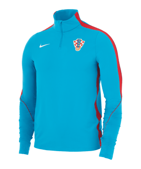 Nike HNS Kroatien Strike Drilltop Blau F436 - blau
