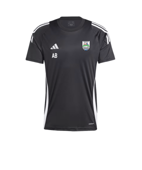 adidas Tiro 24 Trikot Schwarz Weiss