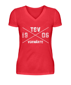 TSV Schopfloch V Neck Vorwärts X Damen Rot - rot