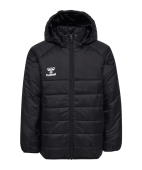Hummel hmlGO Quilted Kapuzenjacke Kids F2001 - schwarz