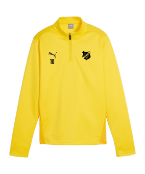 PUMA teamGOAL Training 1/4 Zip Sweatshirt Kids  Gelb F07