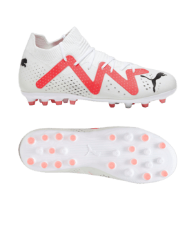 PUMA FUTURE Match MG Breakthrough Jr Kids Weiss Rot Schwarz F01 - weiss