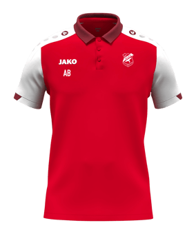 JAKO Dynamic Polo Kids Rot F114