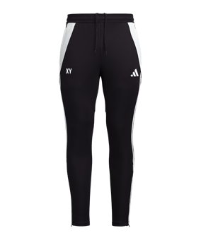 adidas Tiro 24 Trainingshose Schwarz Weiss